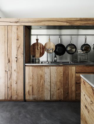 Image may contain Furniture Indoors Room Kitchen Sideboard and Cabinet