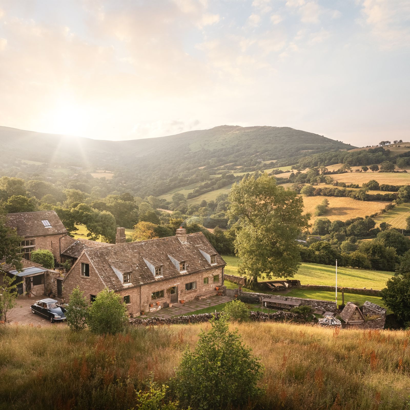 A house to book on the Welsh borders with just the right amount of rustic charm